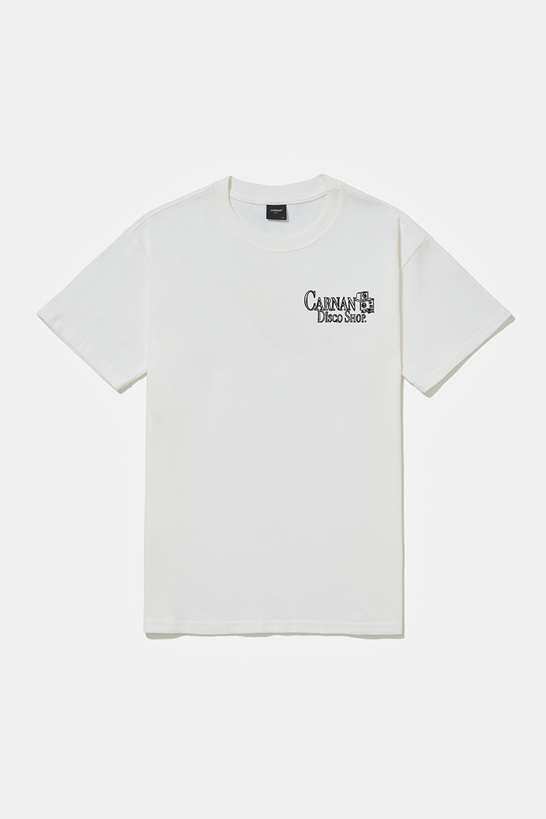 CARNAN - CAMISETA DISCO SHOP OFF WHITE