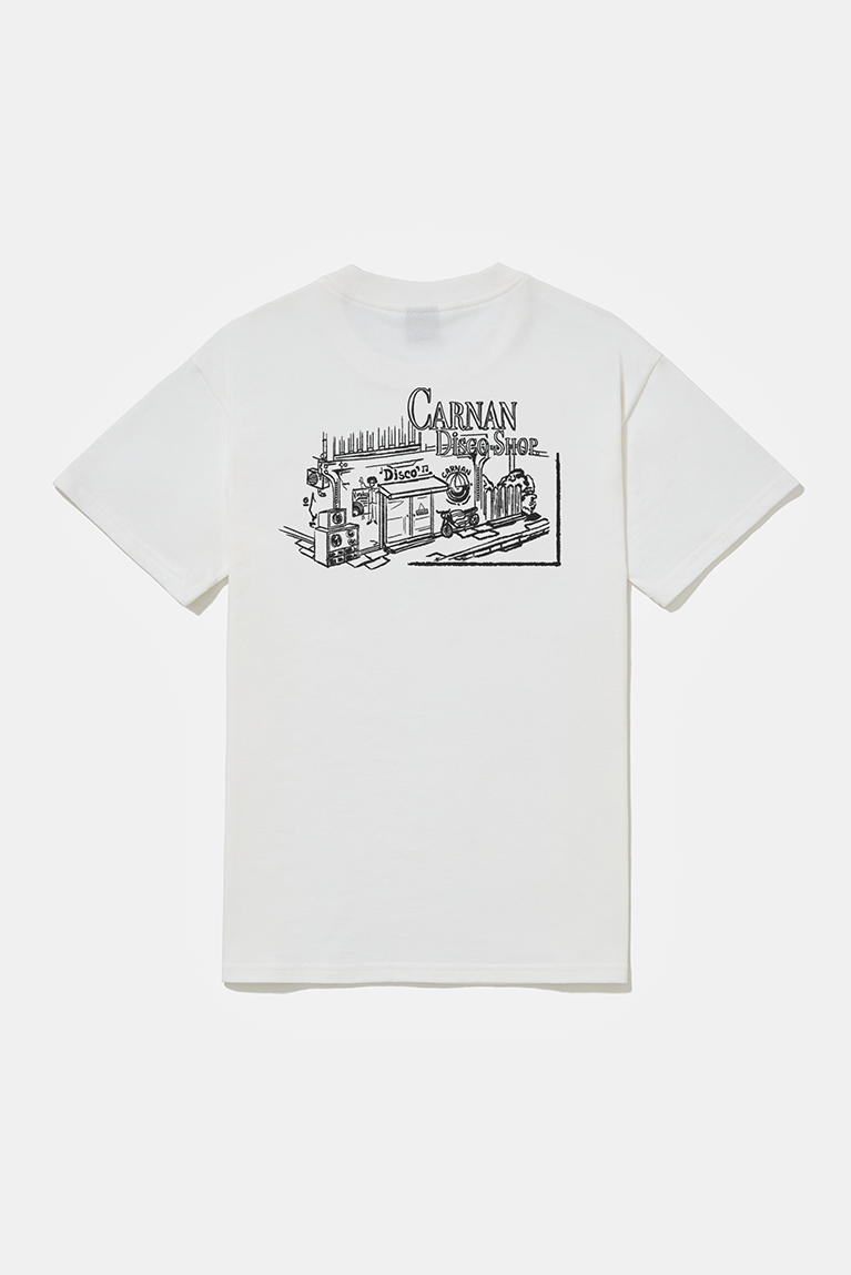 CARNAN - CAMISETA DISCO SHOP OFF WHITE