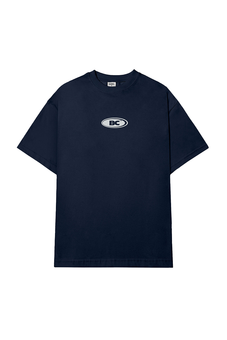 BARRA CREW - Camiseta Goods Logo REFLETIVA Marinho