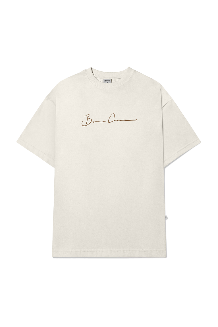 BARRA CREW - Camiseta BARRA LIRICA OFF WHITE