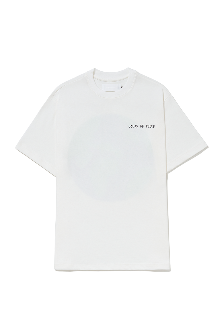 JOURS DE PLUIE - CAMISETA  GAIA OFF WHITE