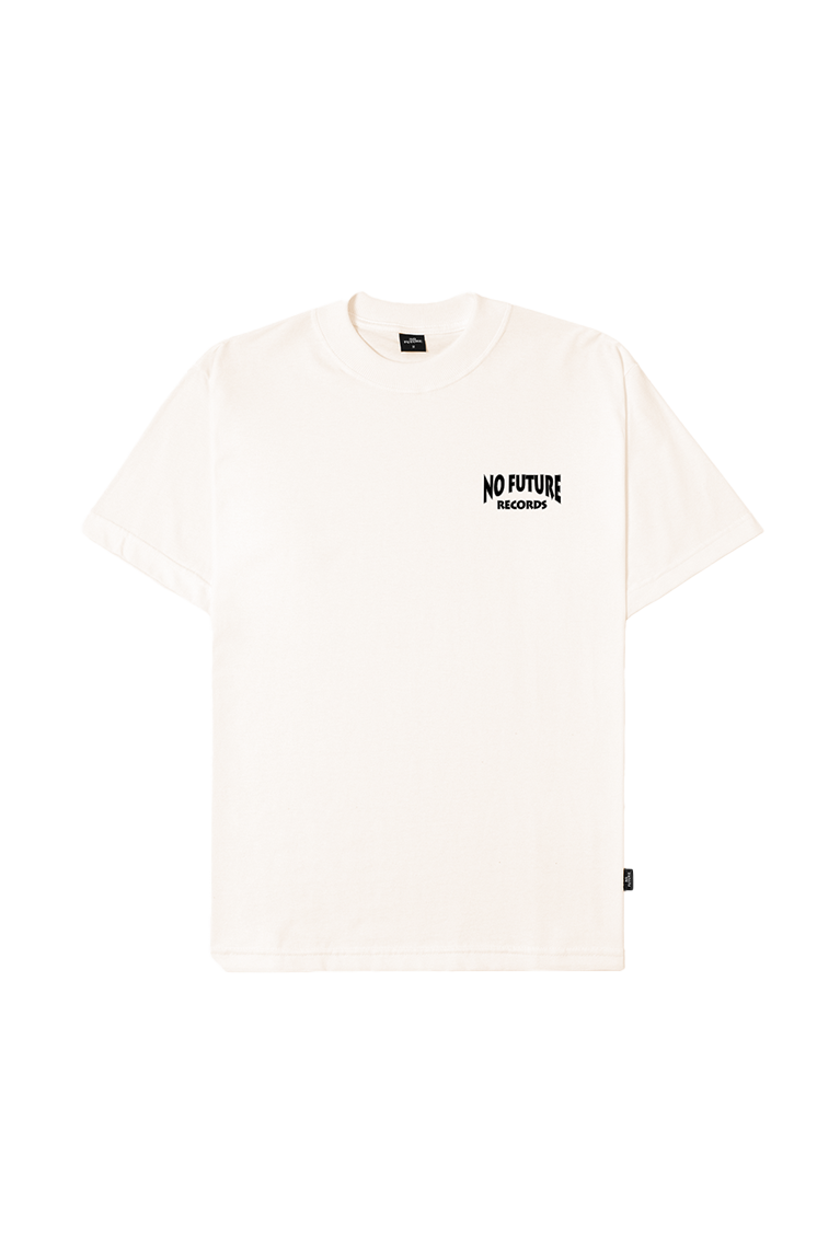 NO FUTURE -  Camiseta NF Records Off White