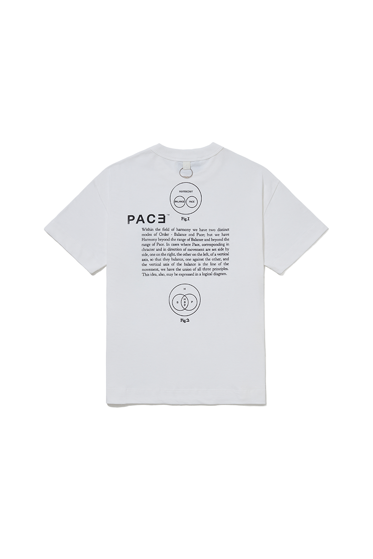 PACE - CAMISETA HARMONY BALANCE AND PACE OFF WHITE