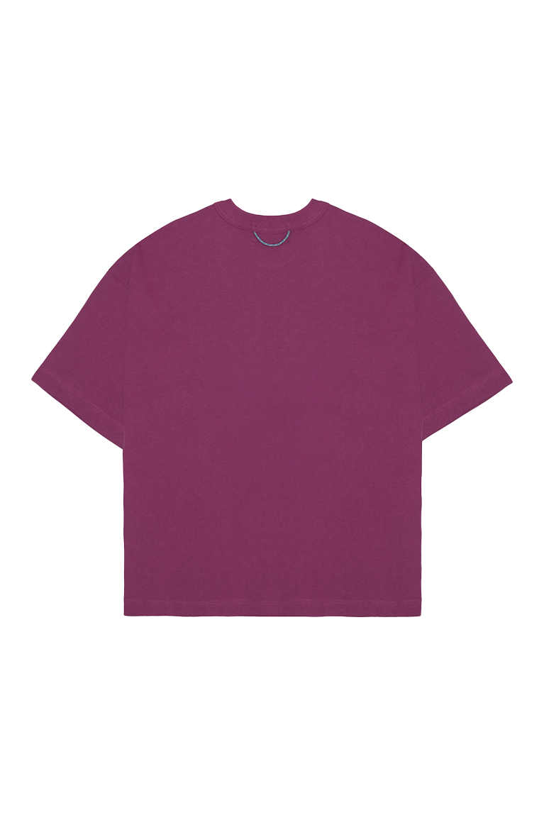 QUADRO - Camiseta Understitch Magenta