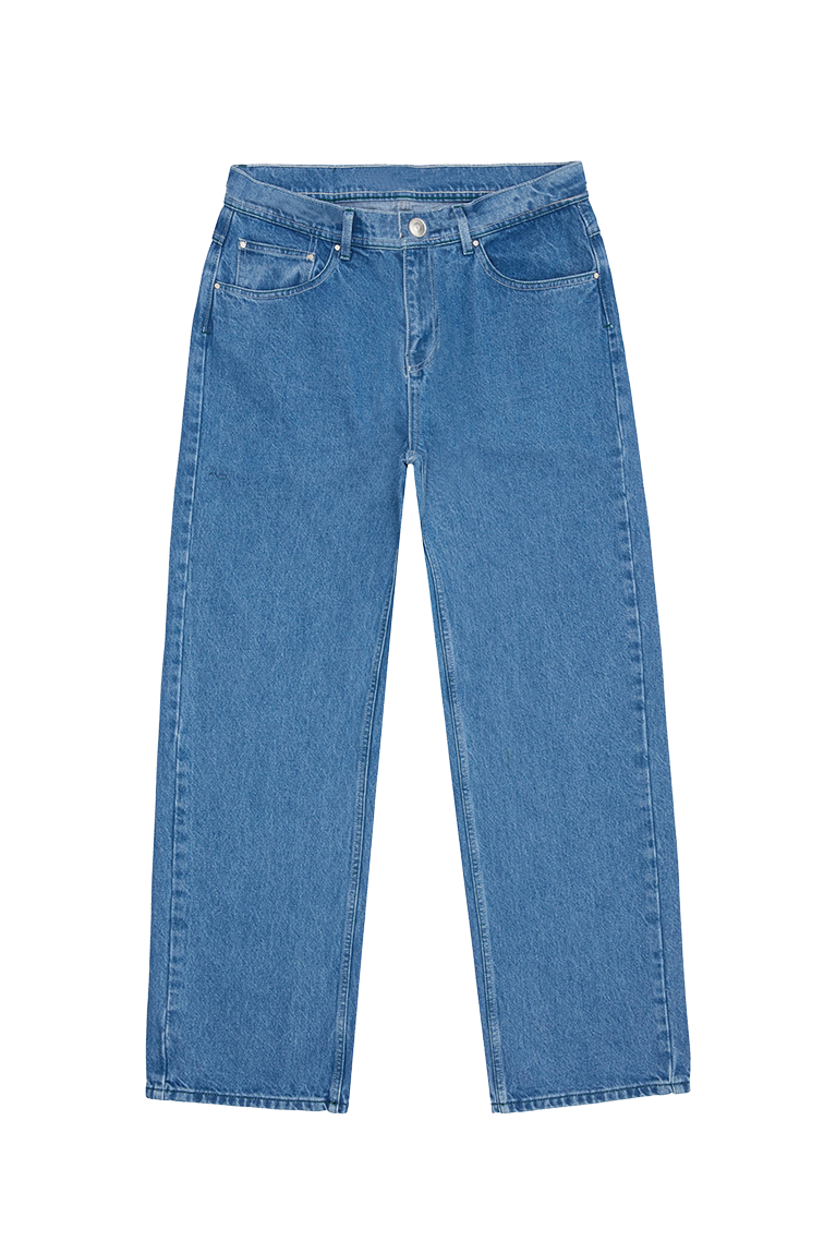 SEABIRD - Calça Jeans Wide Blue