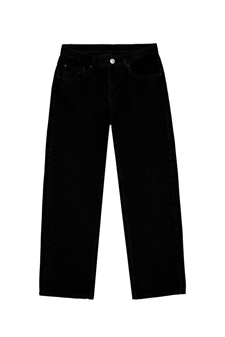 SEABIRD - Calça Jeans Wide Black