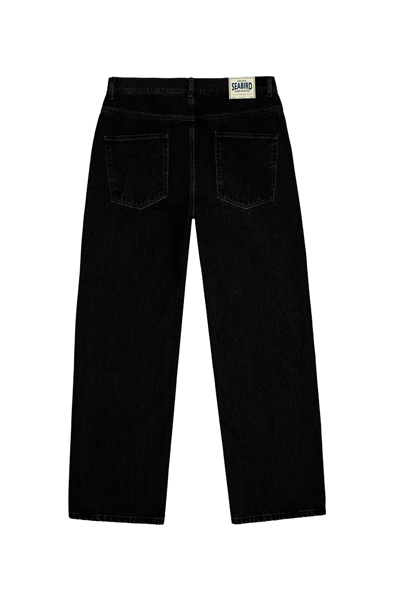 SEABIRD - Calça Jeans Wide Black
