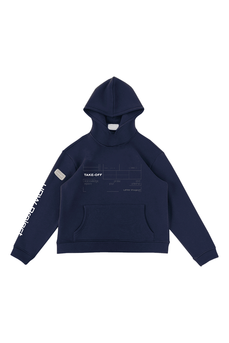 TAKE OFF - MOLETOM UPW NAVY TURTLENECK