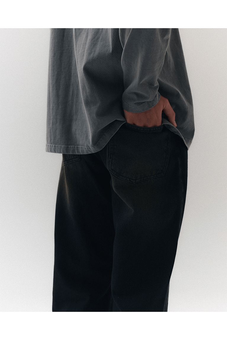 GARRÉ - CALÇA DENIM BLACK