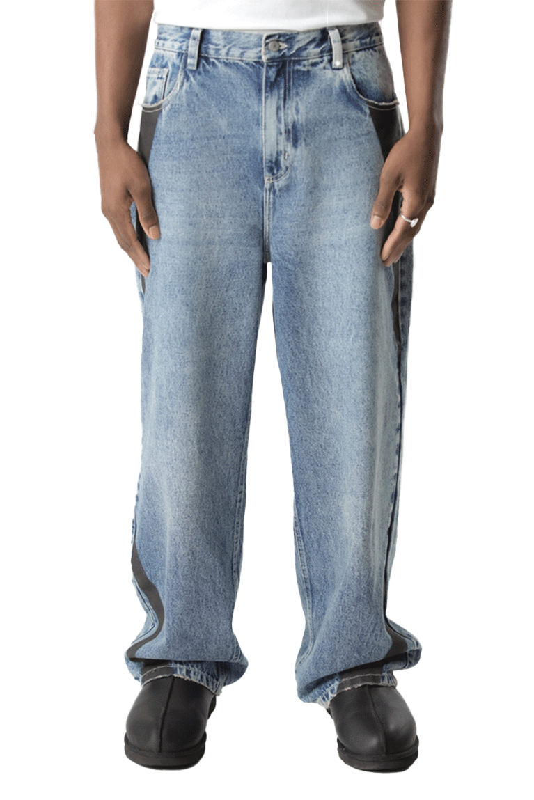 THE SAINT MAFIA - CALÇA DENIM LIGHT BLUE