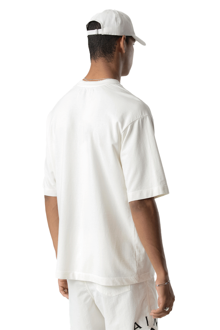 THE SAINT MAFIA - CAMISETA EMBROIDERY OFF WHITE