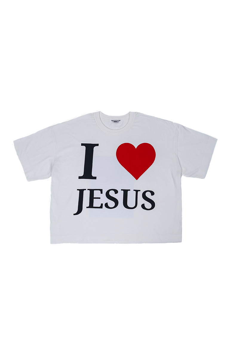 ÉDEN - CAMISETA I LOVE JESUS BRANCA