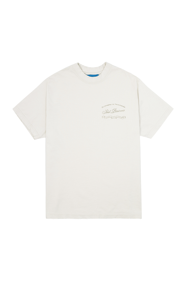 SOLEIL PASSIONNÉS - CAMISETA PATRIMOINE OFF WHITE