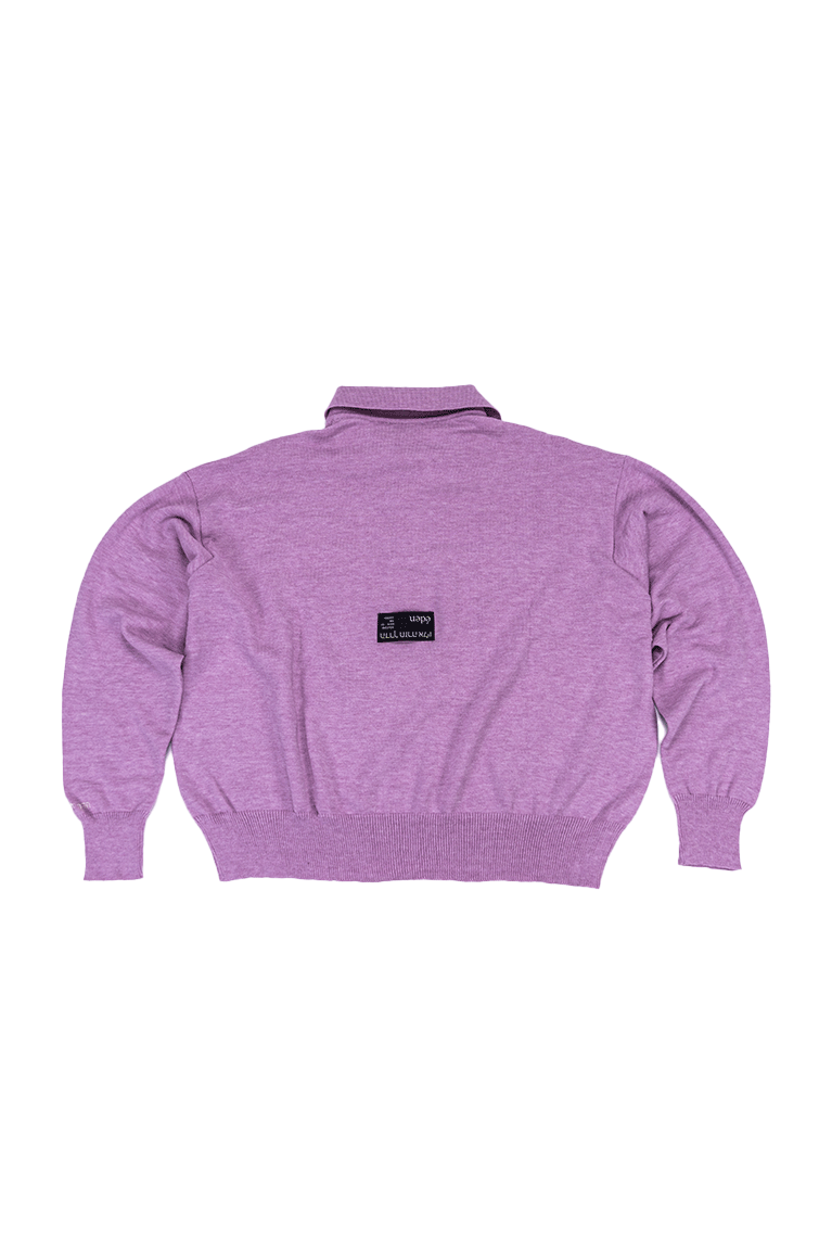 ÉDEN - POLO TRICÔ ROSA FIRMAMENTS