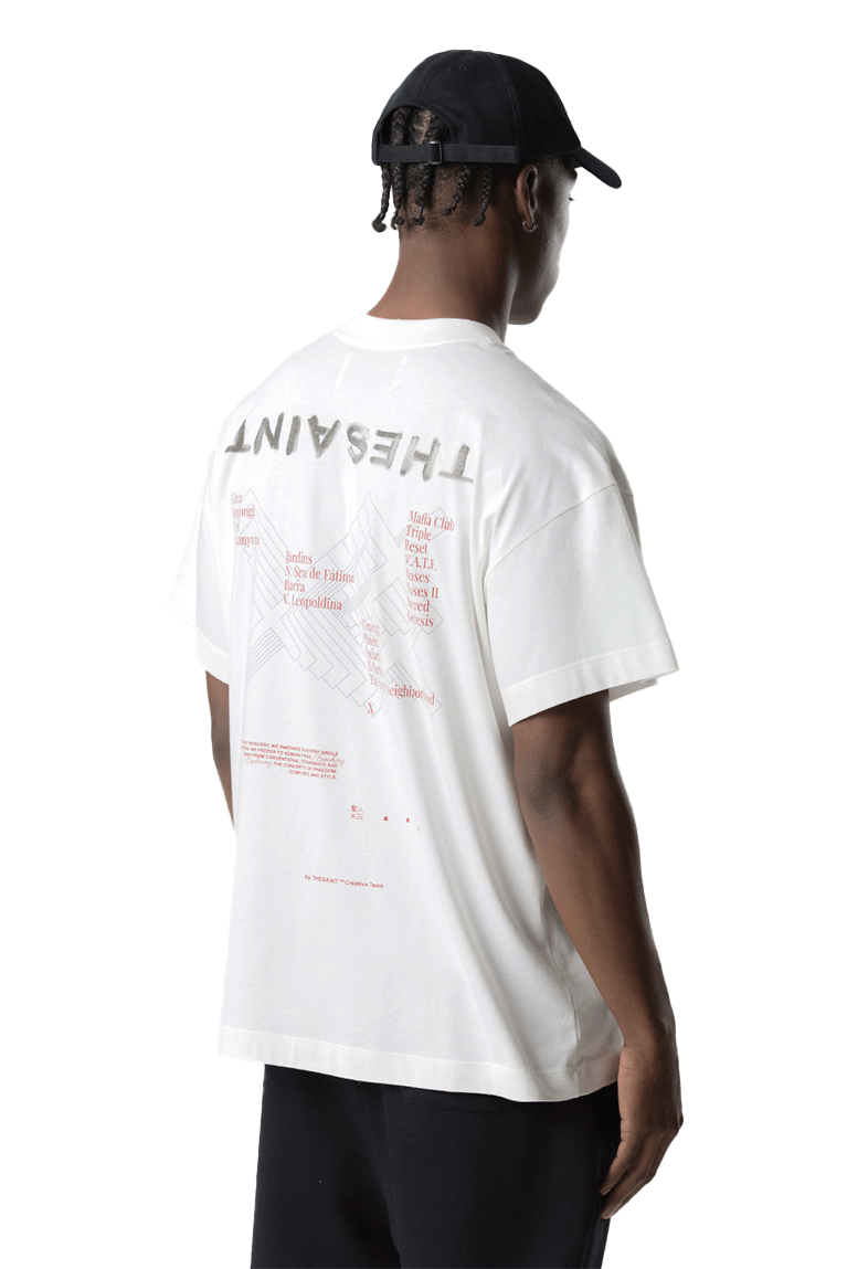 THE SAINT MAFIA - CAMISETA ERROR OFF WHITE