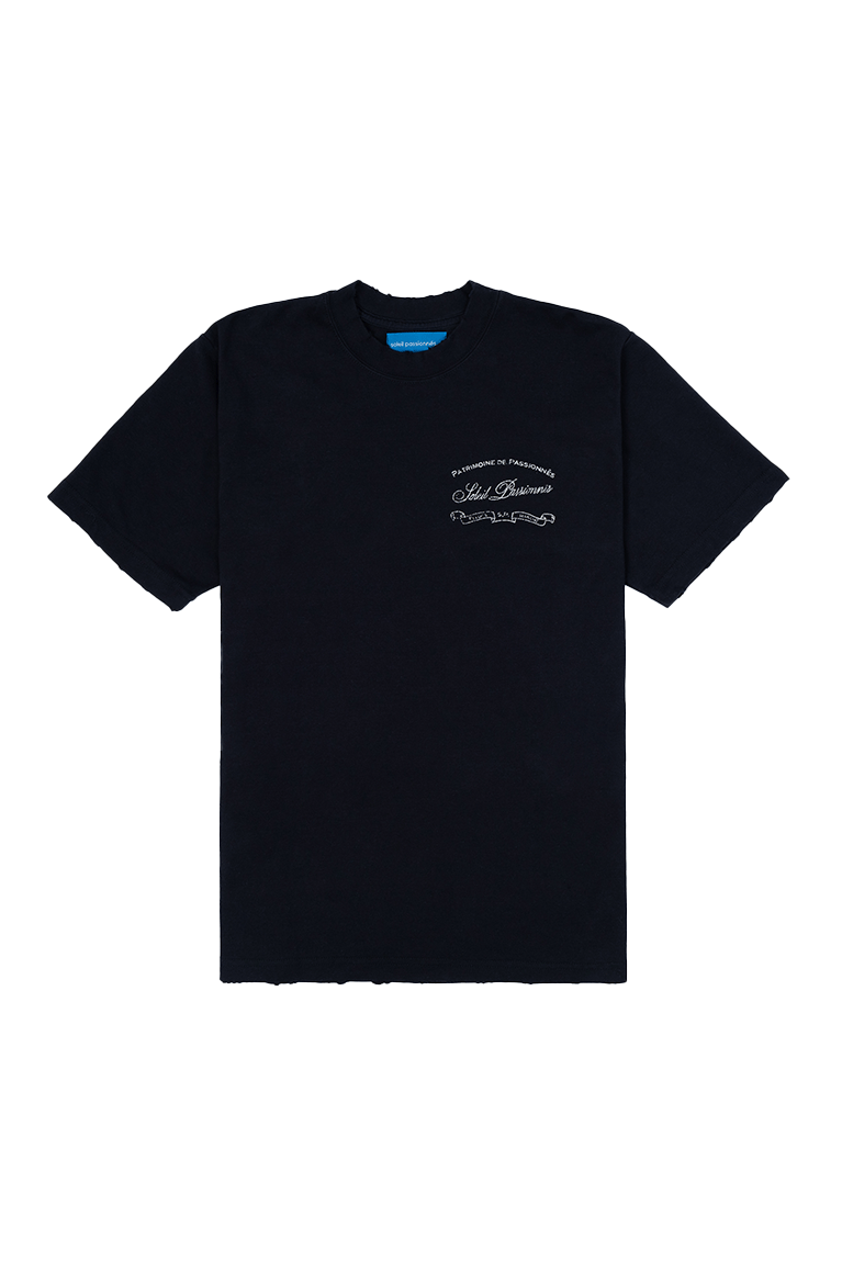 SOLEIL PASSIONNÉS - CAMISETA PATRIMOINE BLACK