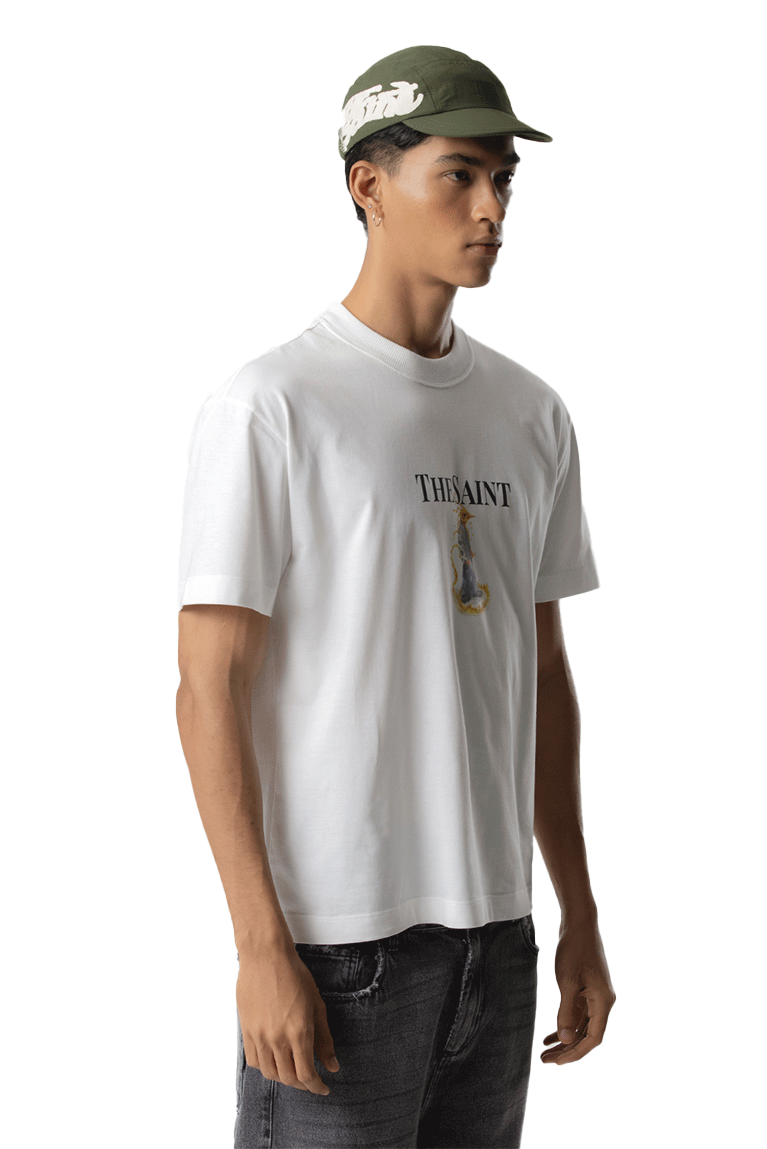 THE SAINT MAFIA - CAMISETA BABY PHOENIX OFF WHITE