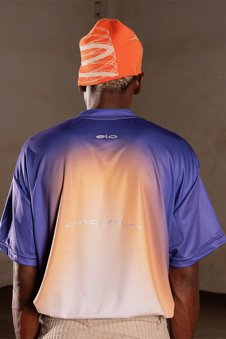 ELO - CAMISETA DRY FIT BLUR LARANJA