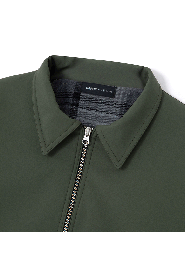 GARRÉ - JAQUETA DOUBLE ZIP VERDE