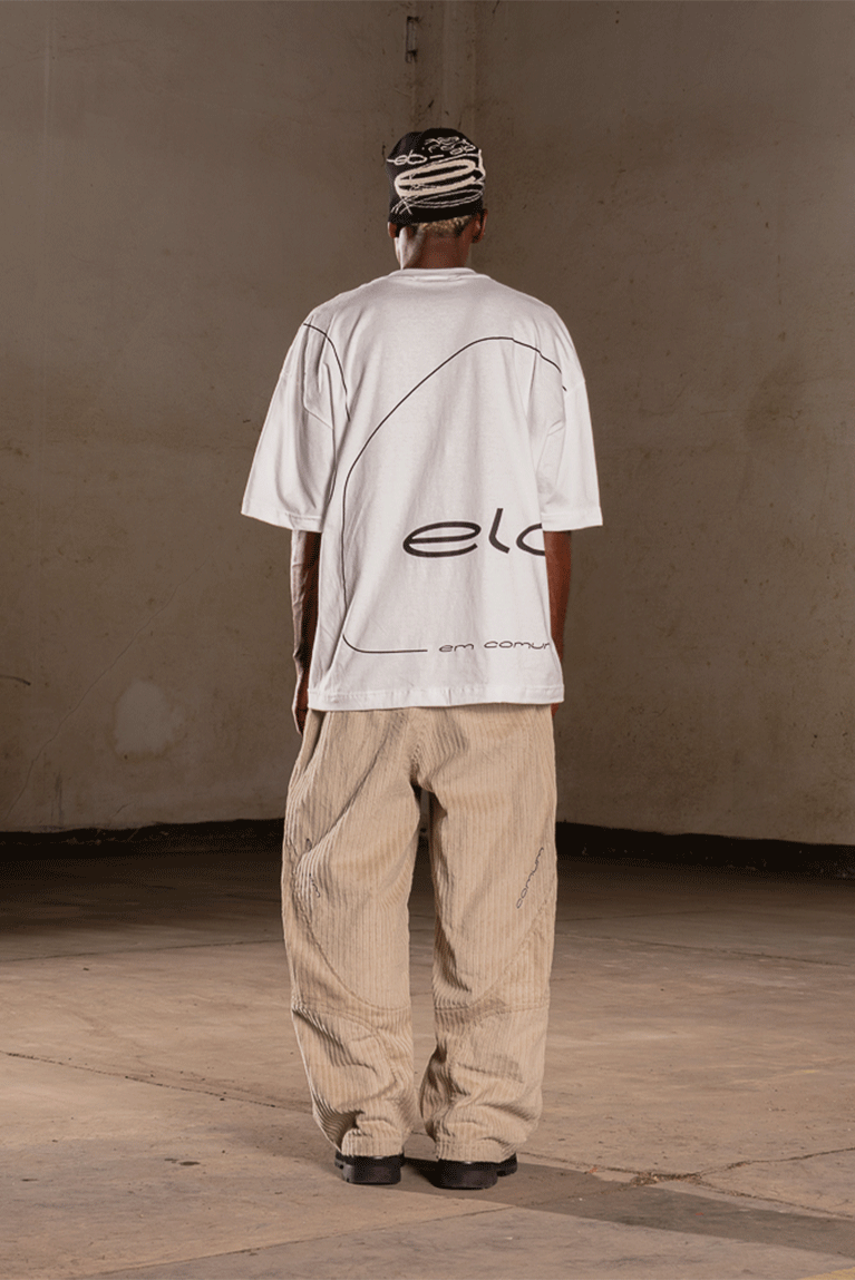 ELO - CAMISETA LINES OFF WHITE