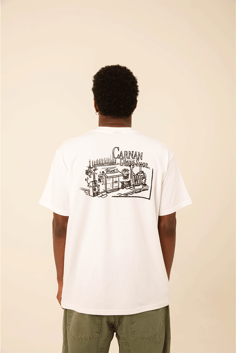 CARNAN - CAMISETA DISCO SHOP OFF WHITE