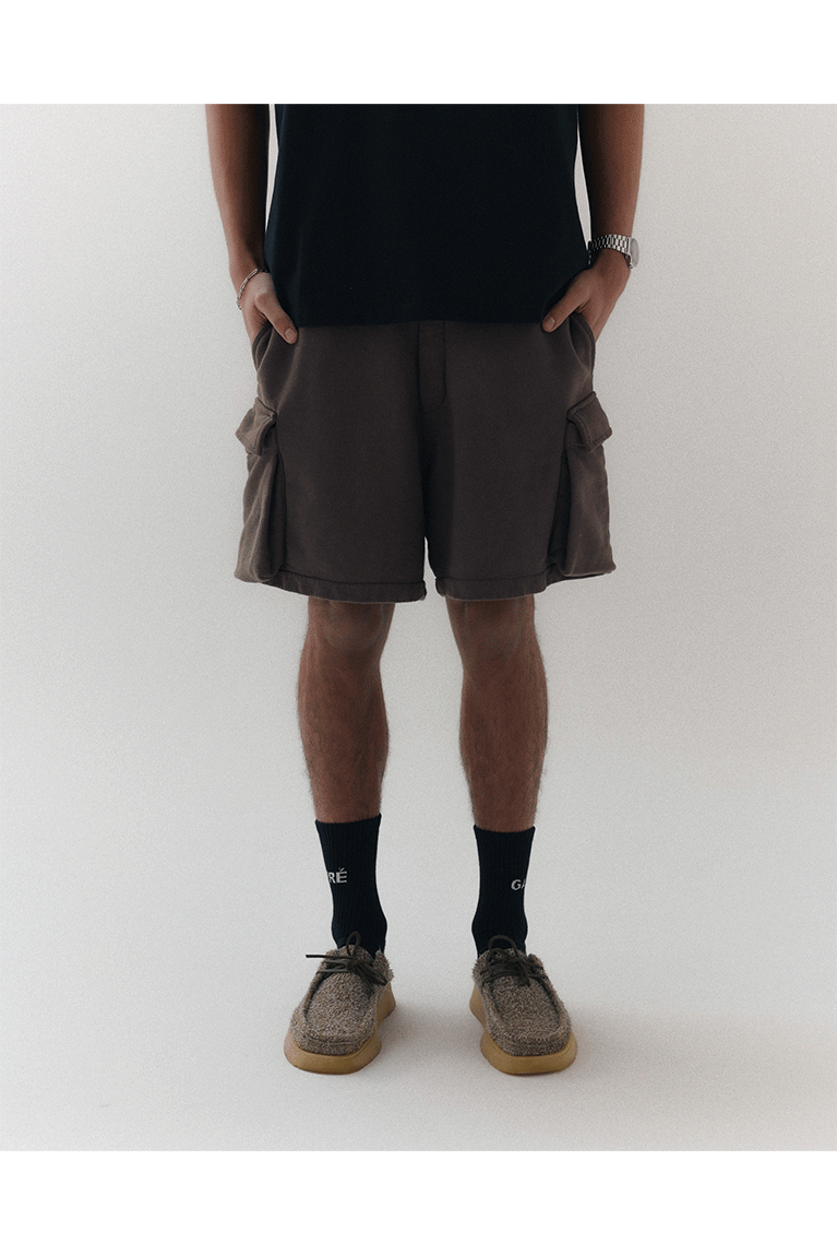 GARRÉ - SHORTS CARGO MARROM