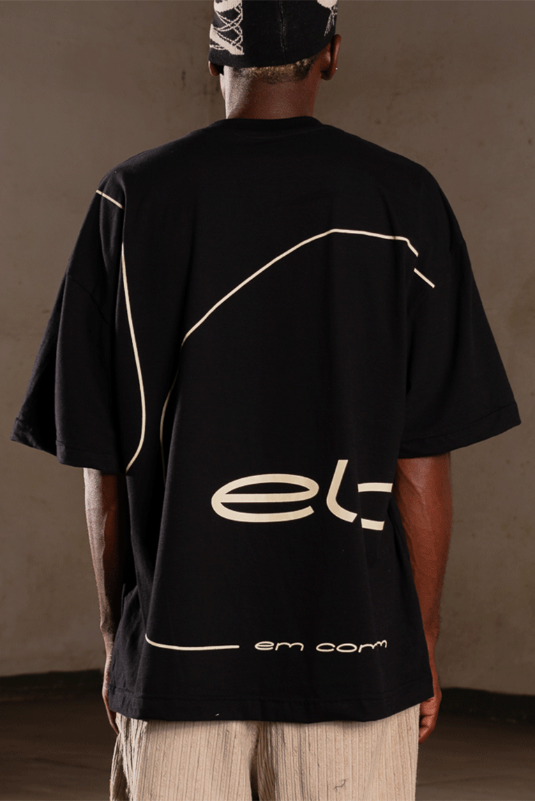 ELO - CAMISETA LINES PRETA