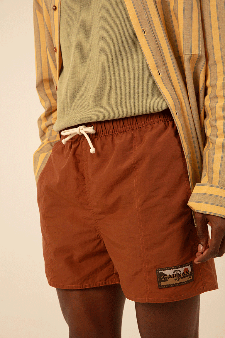 CARNAN - SHORTS SUNSET BROWN