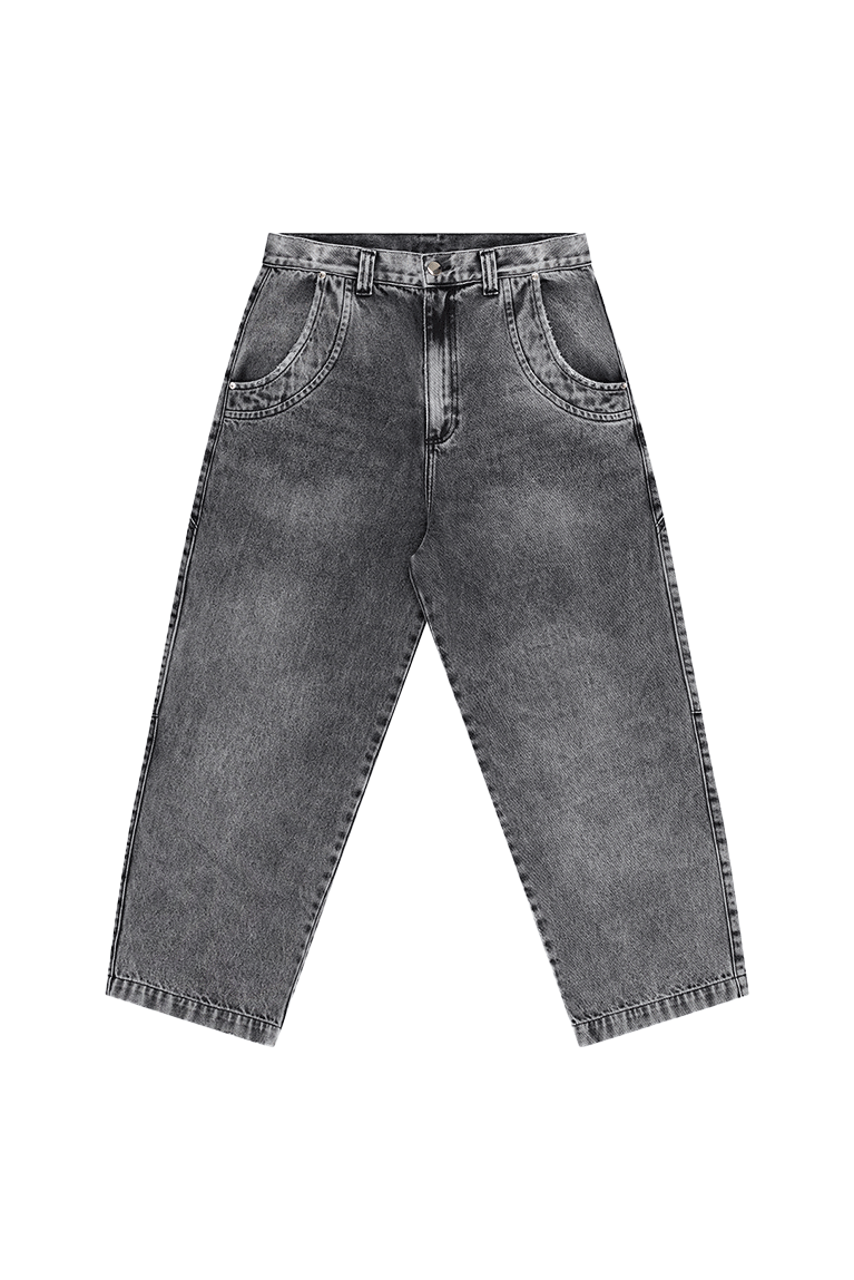 MAD - CALÇA JEANS CURVAS PANTANO