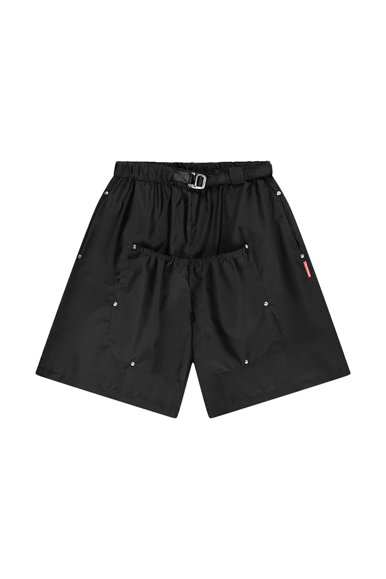 MAD - SHORTS BALÃO PRETO