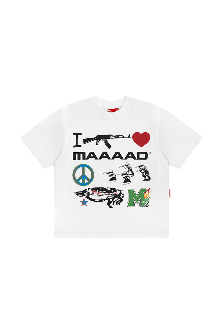 MAD - CAMISETA I LOVE MAD