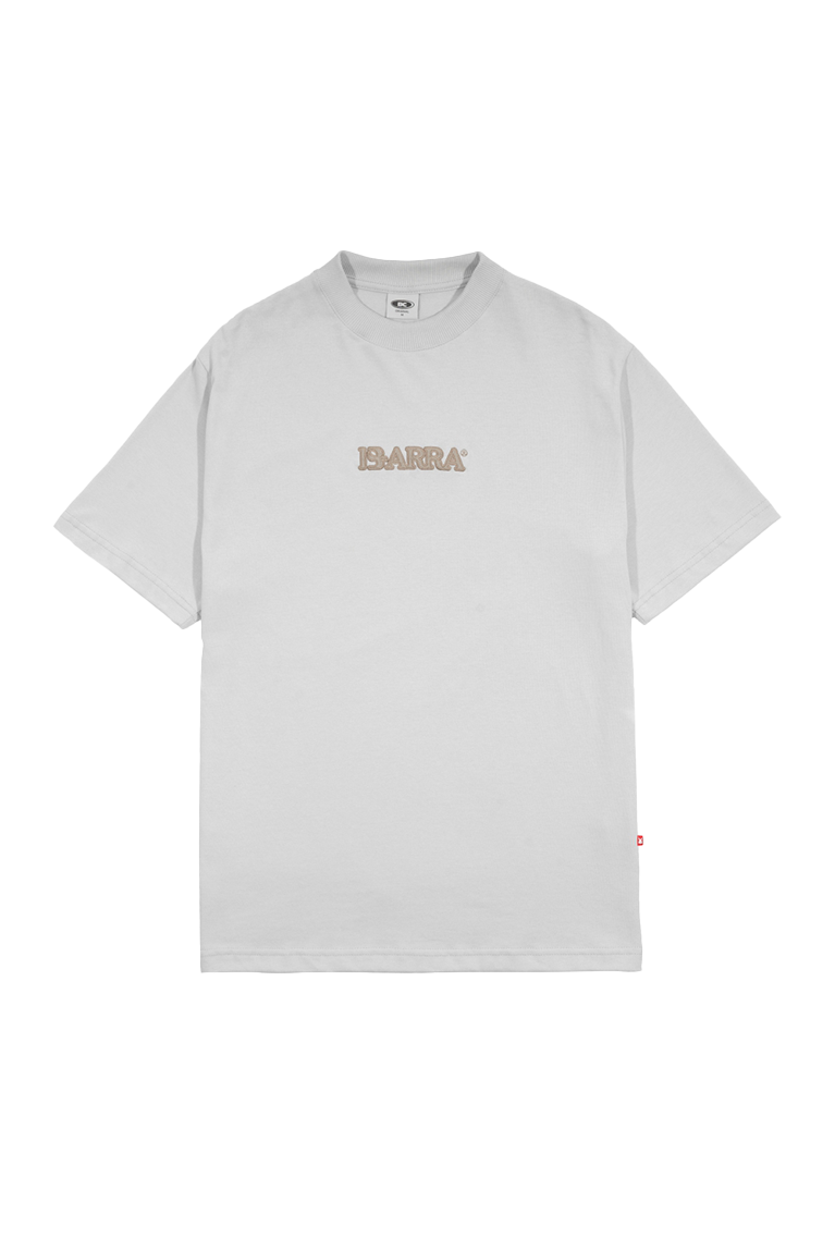 BARRA CREW - Camiseta Barra Textura Cinza