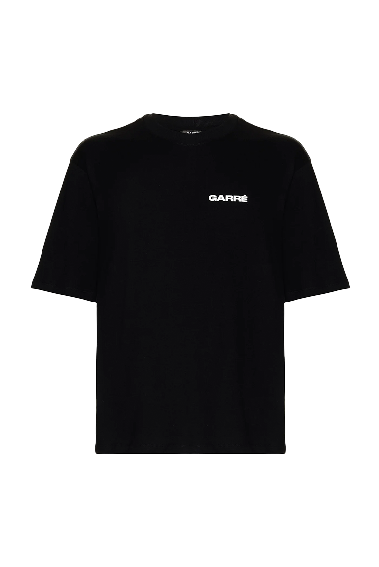 GARRÉ - Camiseta T-shirt Basic Logo Oversized Preta