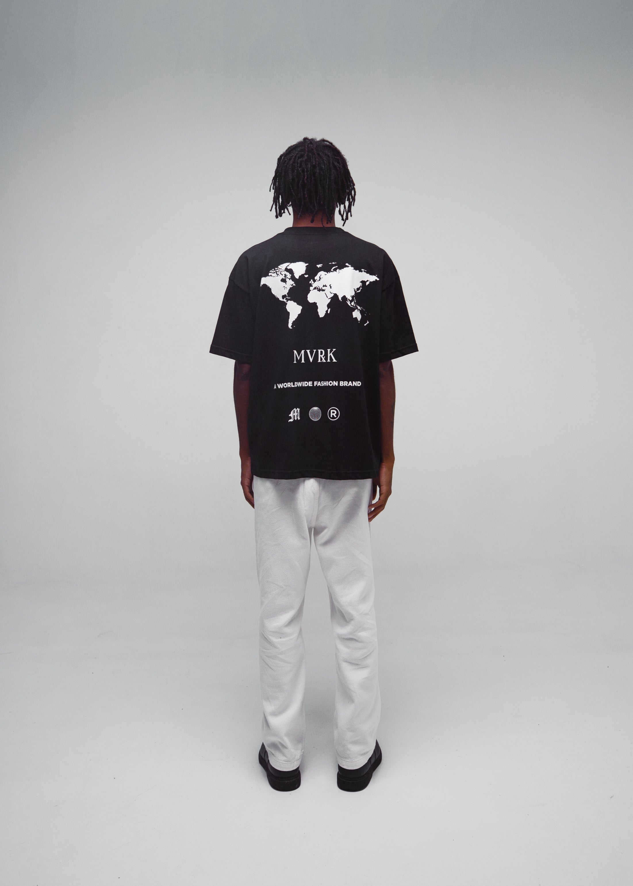 MVRK - Camiseta Preta Worldwide