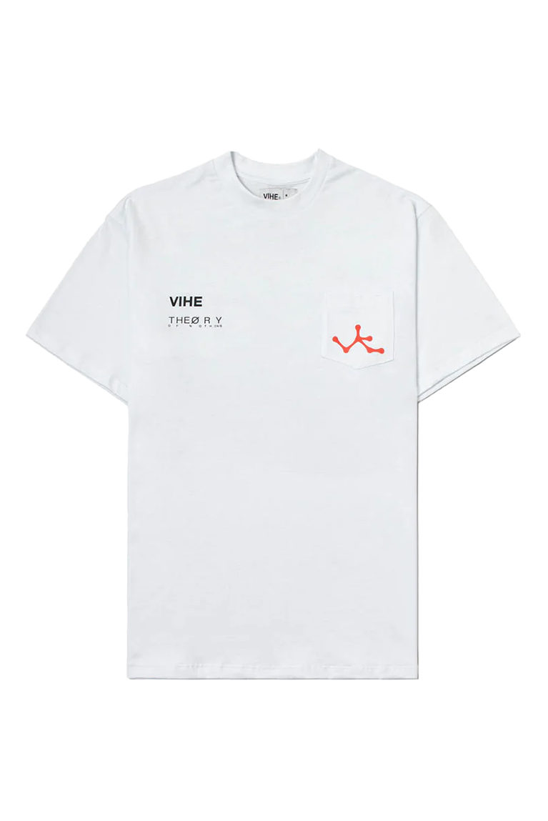 VIHE + TØN - Camiseta White Pink