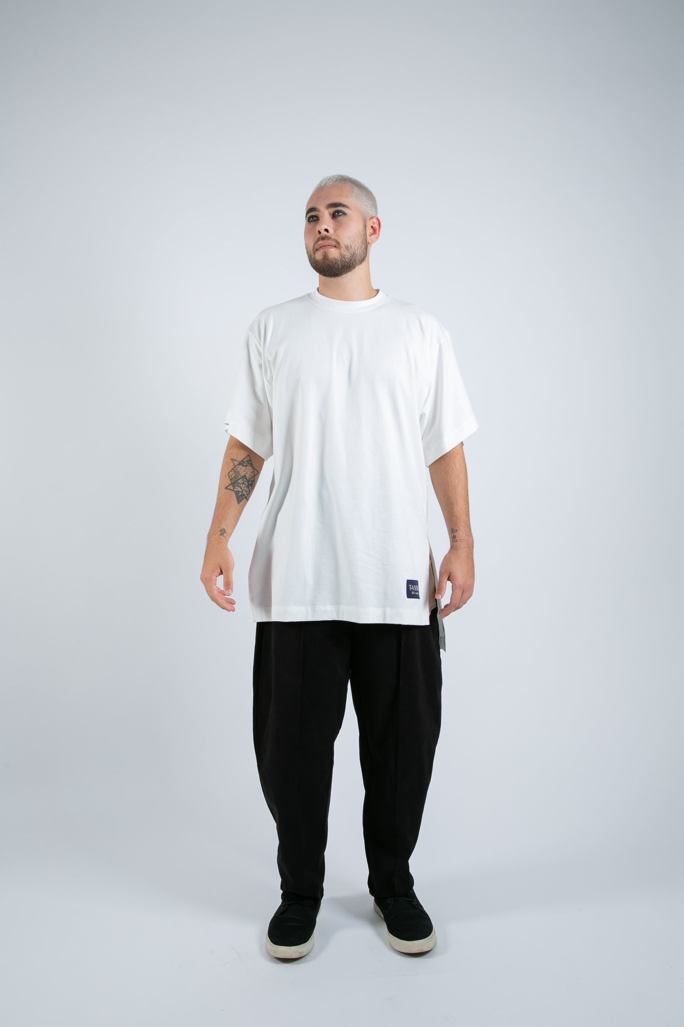 TANSU - Camiseta Basic Off White